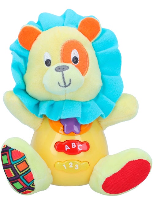 Winfun peluche león para bebé c/luz y sonido en español - Kiabi