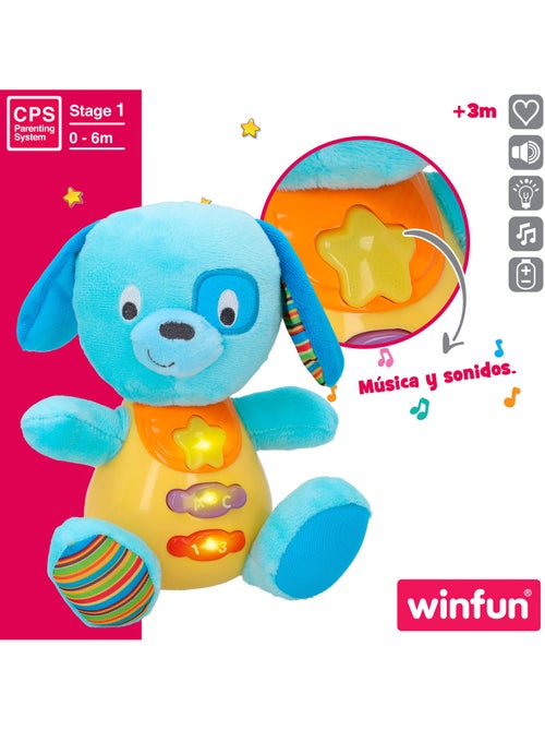 Winfun peluche perro en español c/luces - Kiabi