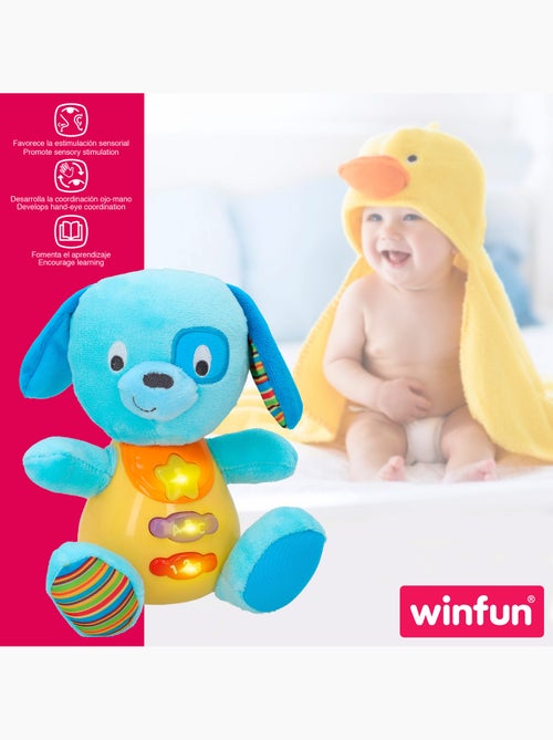 Winfun peluche perro en español c/luces - Kiabi