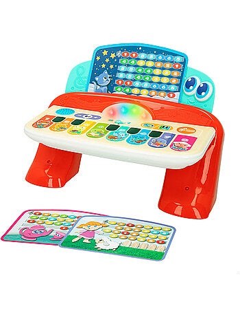 Winfun piano bebé táctil c/luz, sonido y melodías