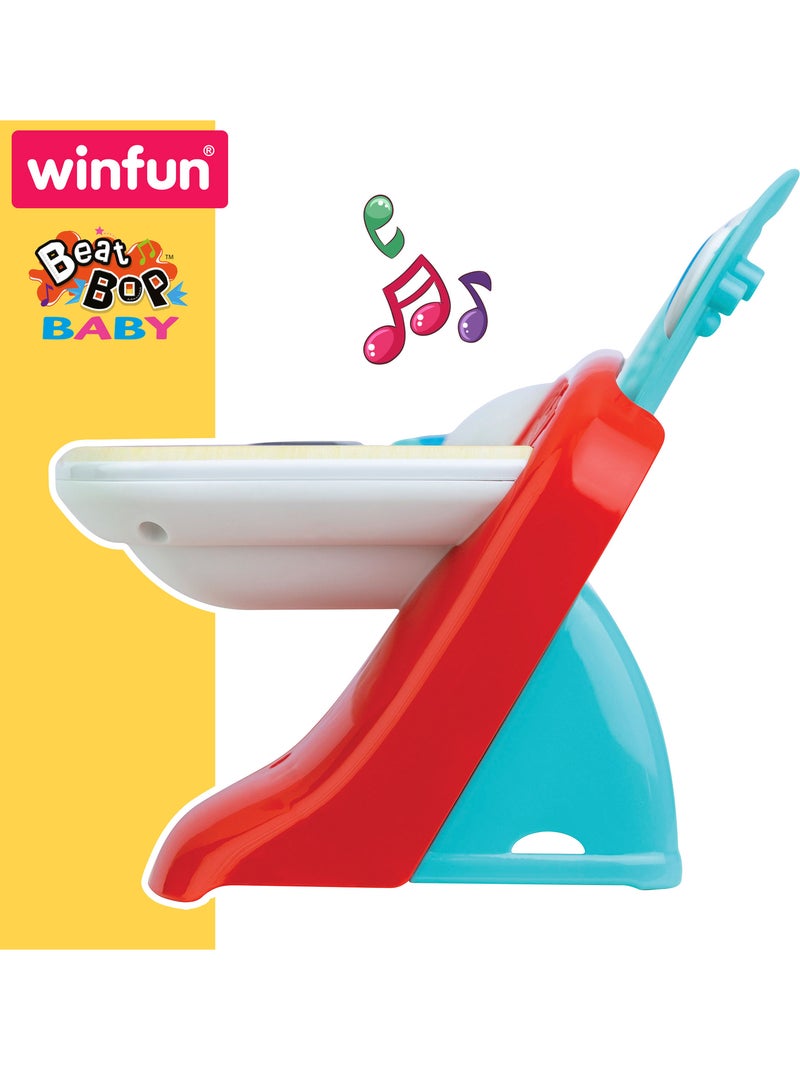 Winfun piano bebé táctil c/luz, sonido y melodías N/D - Kiabi