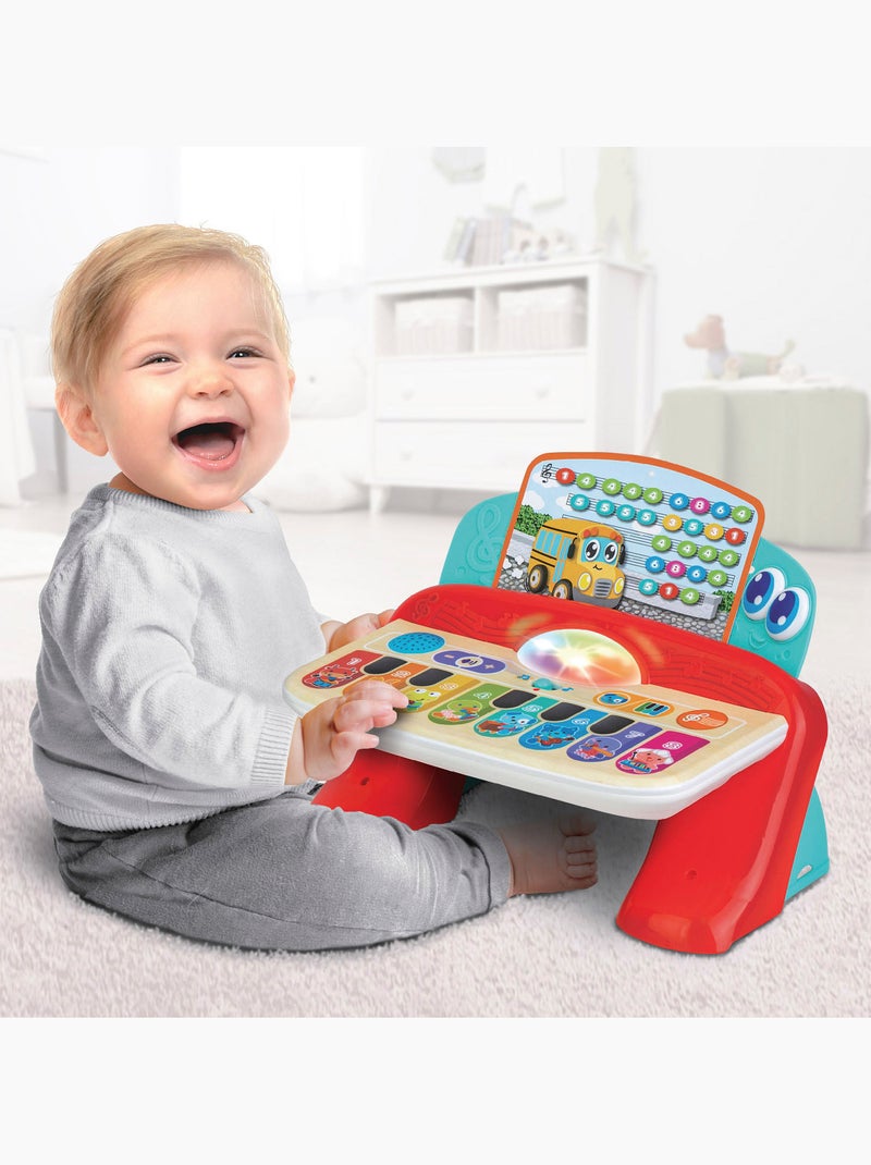 Winfun piano bebé táctil c/luz, sonido y melodías N/D - Kiabi