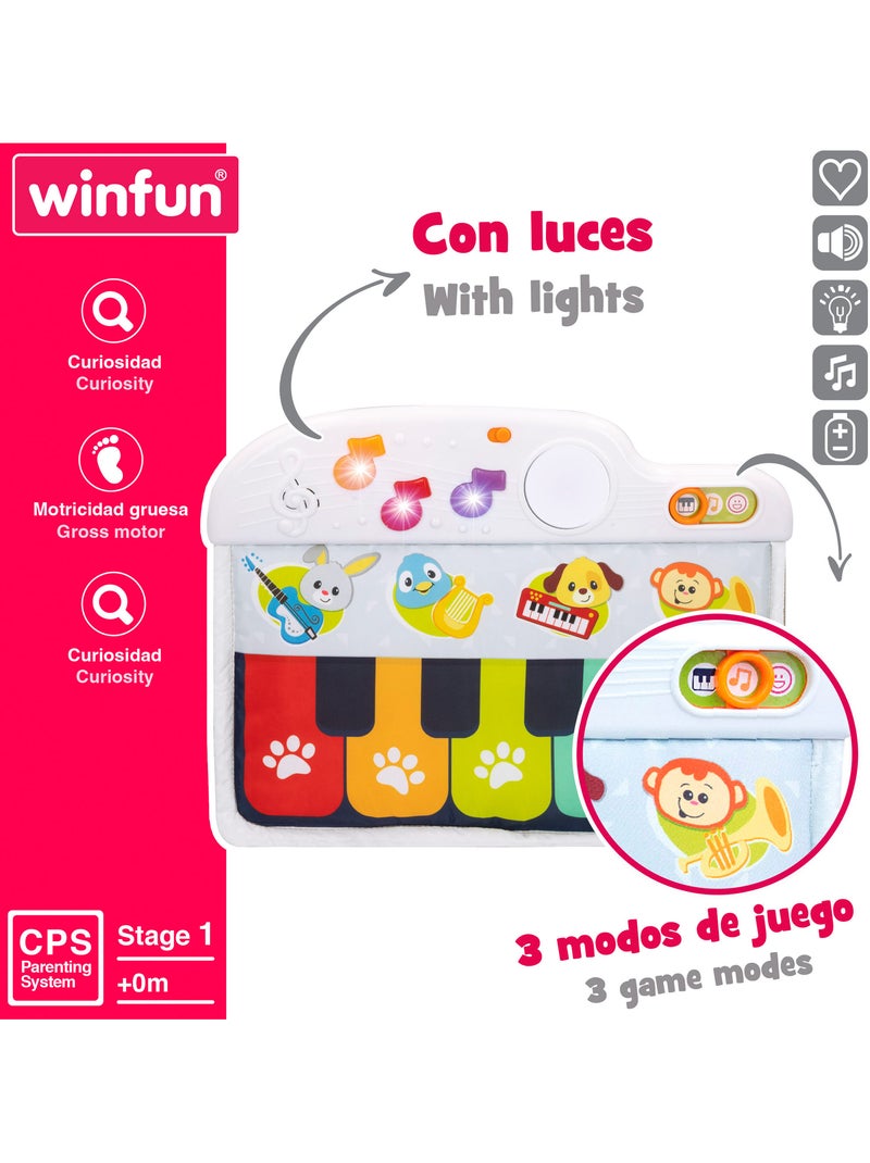Winfun piano para bebés c/luz y sonido N/D - Kiabi