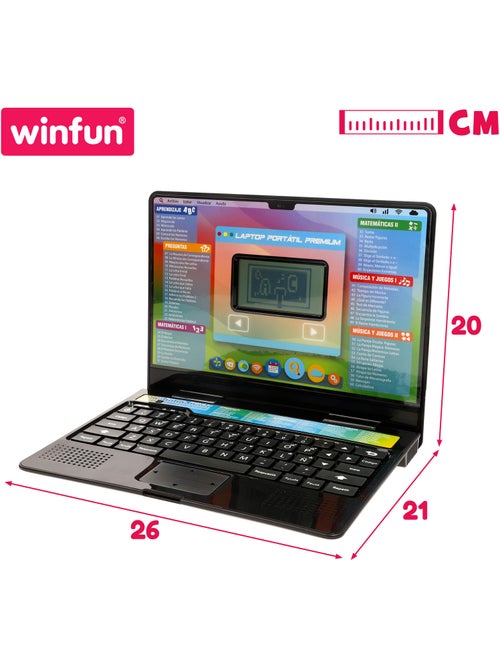 Winfun portátil interactivo con actividades para niños - Kiabi Winfun portátil interactivo con actividades para niños - Kiabi