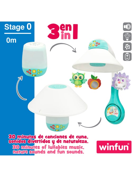Winfun proyector para bebé 3 en 1 - Kiabi