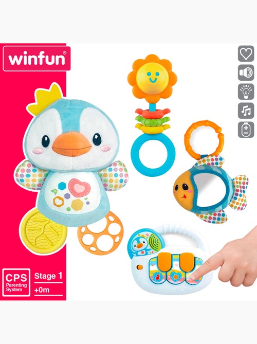 Winfun set accesorios para bebé c/luz y sonido - Kiabi Winfun set accesorios para bebé c/luz y sonido - Kiabi