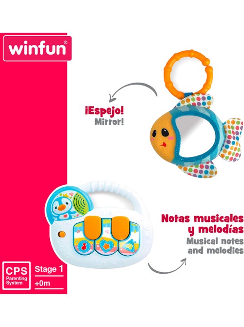 Winfun set accesorios para bebé c/luz y sonido - Kiabi Winfun set accesorios para bebé c/luz y sonido - Kiabi