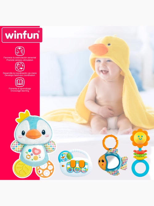 Winfun set accesorios para bebé c/luz y sonido - Kiabi Winfun set accesorios para bebé c/luz y sonido - Kiabi