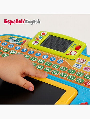 Winfun tablet aprendizaje bilingüe con panel de dibujo