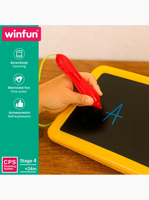 Winfun tablet aprendizaje bilingüe con panel de dibujo - Kiabi Winfun tablet aprendizaje bilingüe con panel de dibujo - Kiabi