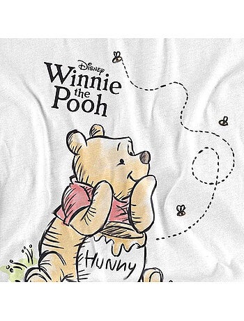 Winnie the Pooh - Camiseta Hunny Diseño Póster para Adultos Unisex