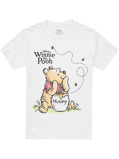Winnie the Pooh - Camiseta Hunny Diseño Póster para Adultos Unisex - Kiabi