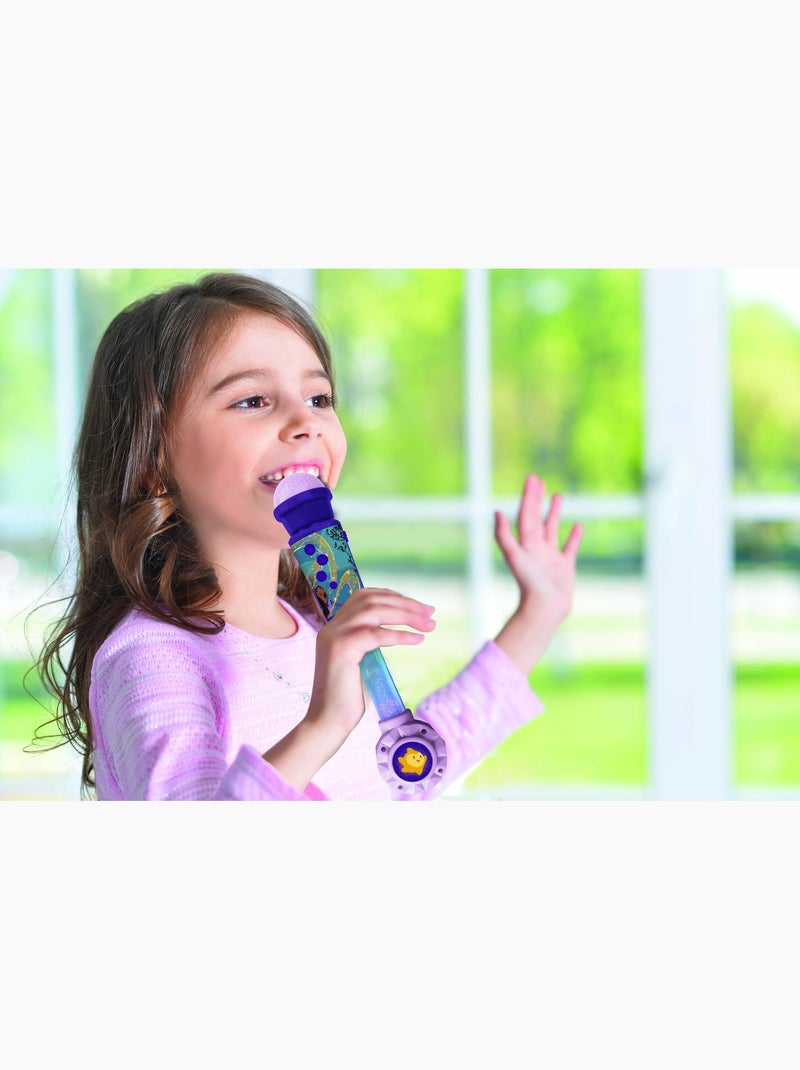 Wish Lighting Micr?fono con altavoz (auxin), melod?as y efectos de sonido Violeta - Kiabi