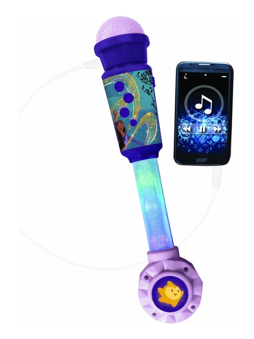 Wish Lighting Micrófono con altavoz (auxin), melodías y efectos de sonido - Kiabi