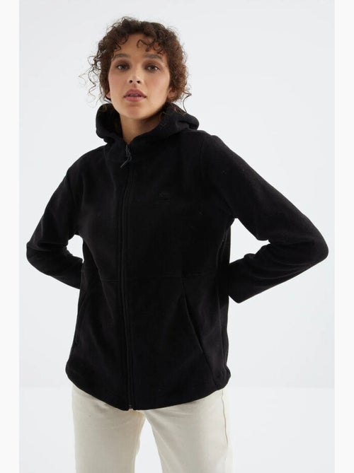 Women's sudadera afelpada con capucha y cremallera frontal tommy - Kiabi Women's sudadera afelpada con capucha y cremallera frontal tommy - Kiabi