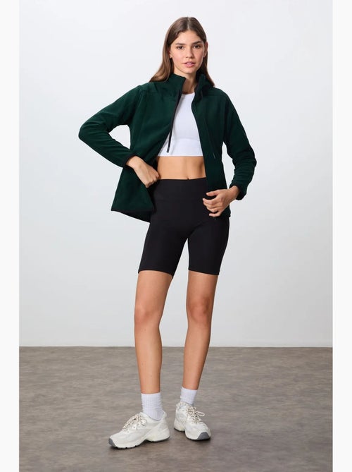 Women's sudadera afelpada con capucha y cremallera tommy - Kiabi