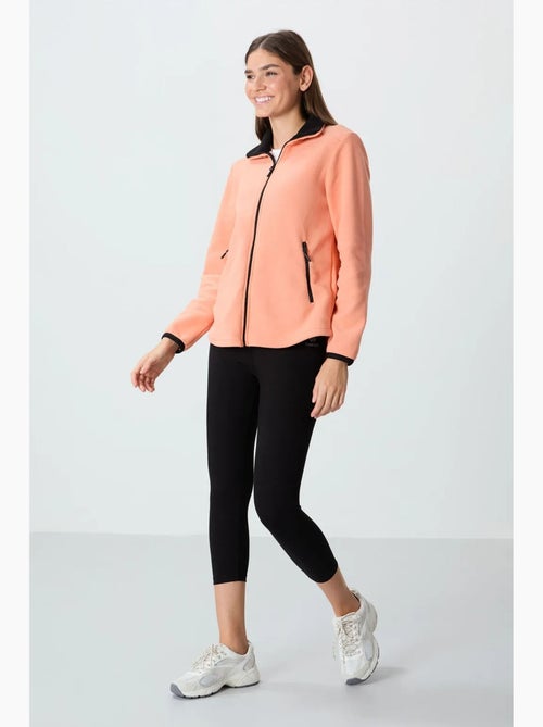 Women's sudadera afelpada con cremallera frontal tommy - Kiabi Women's sudadera afelpada con cremallera frontal tommy - Kiabi