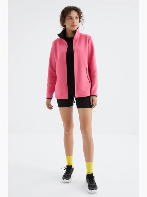 Women's sudadera afelpada con cremallera frontal tommy - Kiabi Women's sudadera afelpada con cremallera frontal tommy - Kiabi