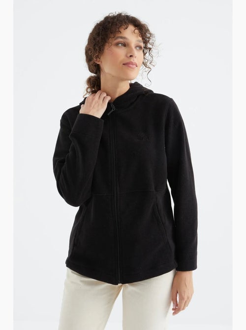 Women's sudadera con capucha y cremallera tommy - Kiabi
