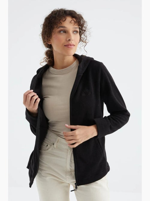 Women's sudadera con capucha y cremallera tommy - Kiabi