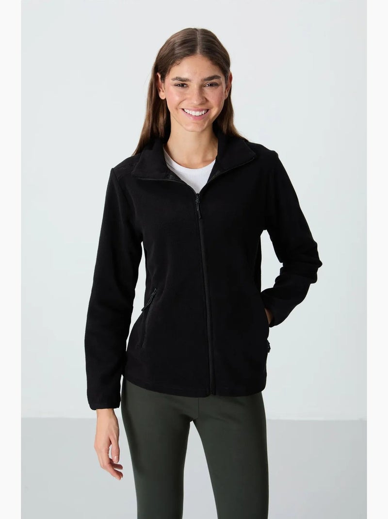 Women's sudadera de felpa con cremallera tommy Rosa viejo - Kiabi