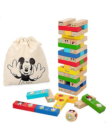 Woomax disney juego de bloques apilables de madera