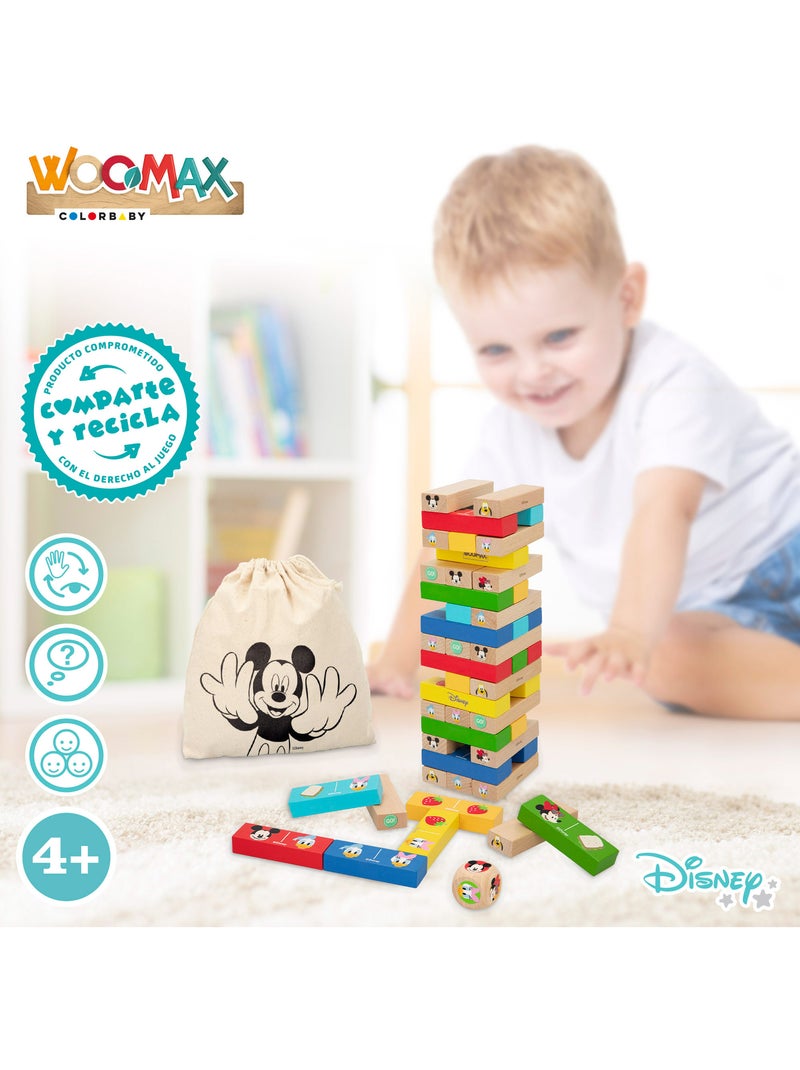 Woomax disney juego de bloques apilables de madera N/D - Kiabi