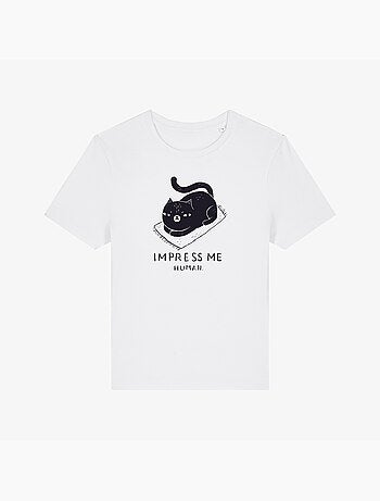 Wooop - Camiseta Mujer - IMPRESS ME HUMAN