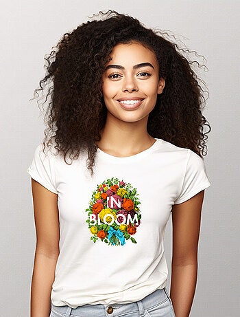 Wooop - Camiseta Mujer - IN BLOOM