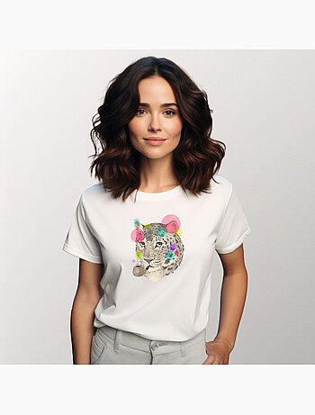 Wooop - Camiseta Mujer - LEOPARD