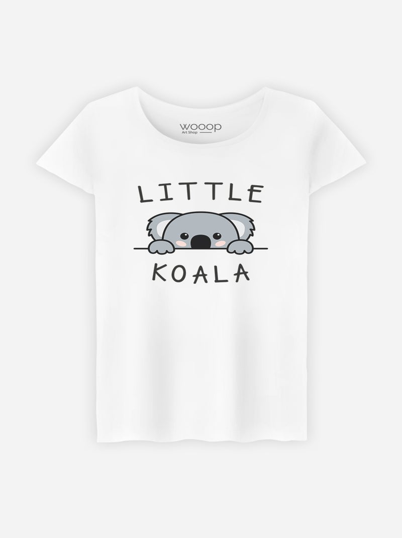 Wooop - Camiseta Mujer - LITTLE KOALA - Blanco - Mujer - 12.90€ - Kiabi