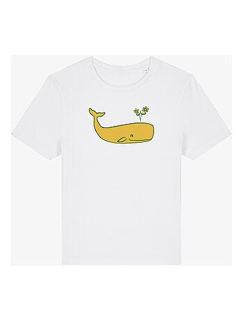 Wooop - Camiseta Mujer - PEACE WHALE