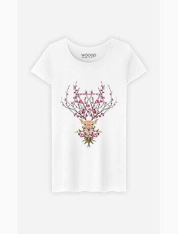 Wooop - Camiseta Mujer - SPRING DEER
