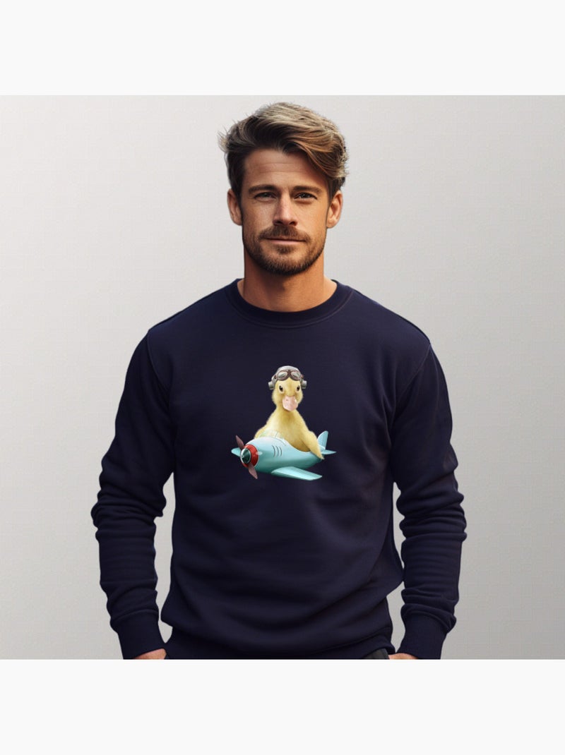 Wooop - Sudadera Hombre - DUCK PILOT - Azul marino - Hombre - 22.99 ...