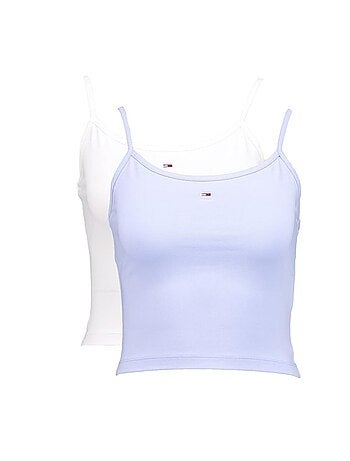 x 2 Camisetas sin mangas Tommy Hilfiger Essential para mujer