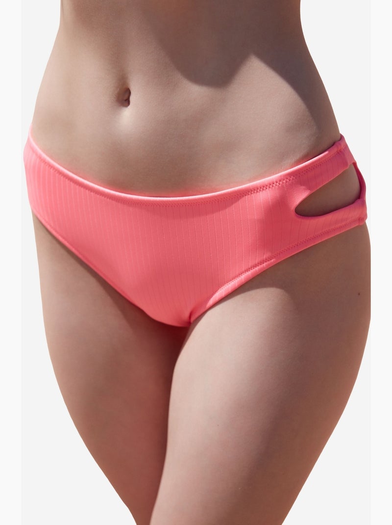 X cornetto lively braguita de bikini con detalle recortado penti Rosa fluo/Solinotes - Kiabi