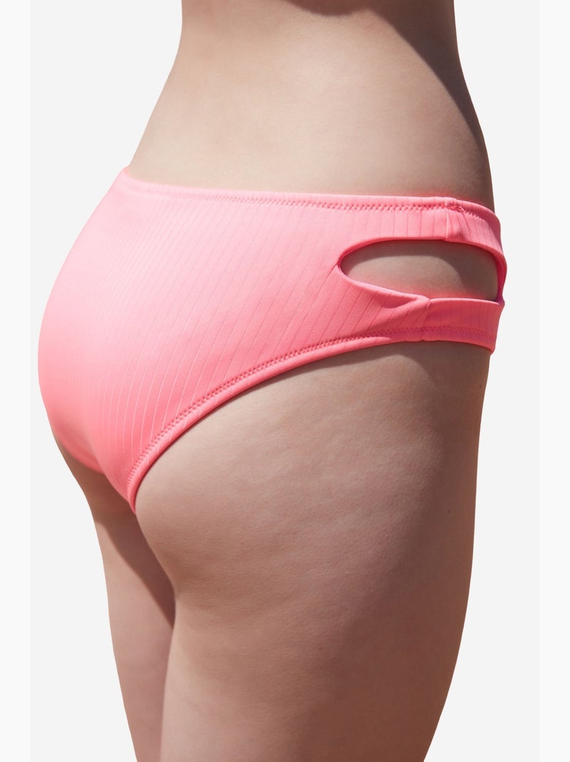 X cornetto lively braguita de bikini con detalle recortado penti Rosa fluo/Solinotes - Kiabi