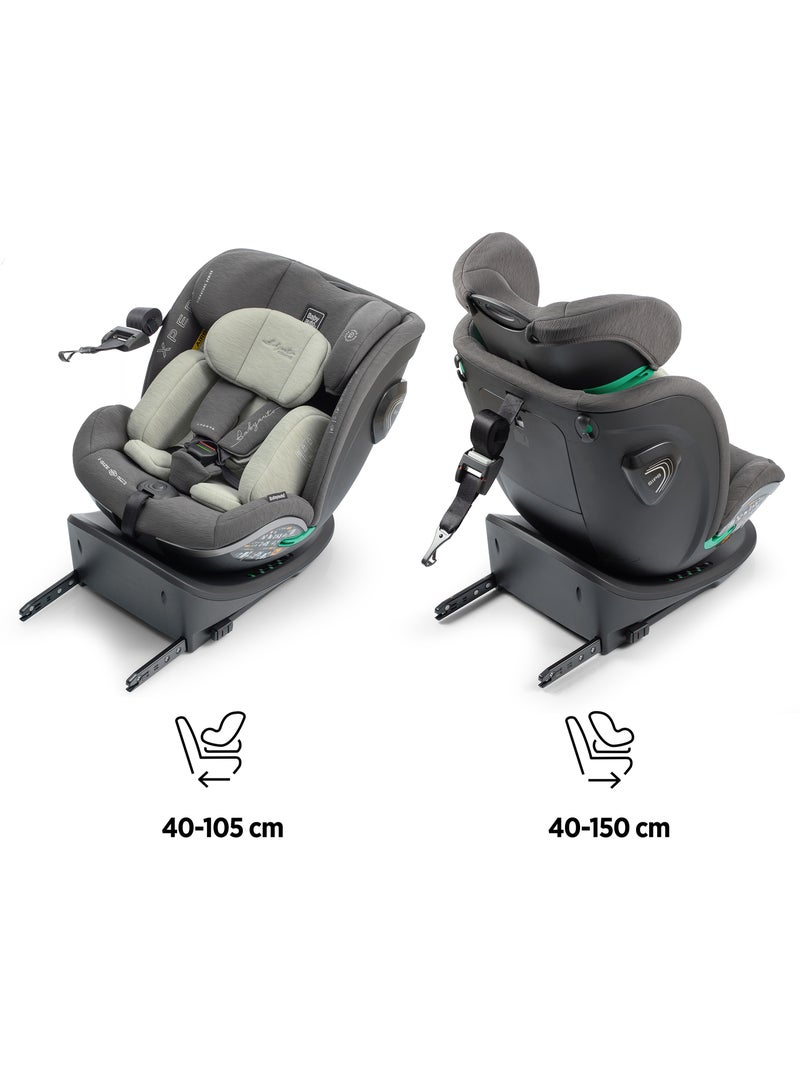 Xperta I-Size Isofix, rotatoria 360° 40 - 150 cm Babyauto - OLIVE Verde oscuro - Kiabi