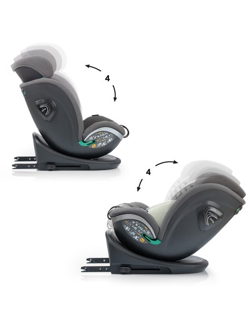 Xperta I-Size Isofix, rotatoria 360° 40 - 150 cm Babyauto - OLIVE - Kiabi Xperta I-Size Isofix, rotatoria 360° 40 - 150 cm Babyauto - OLIVE - Kiabi