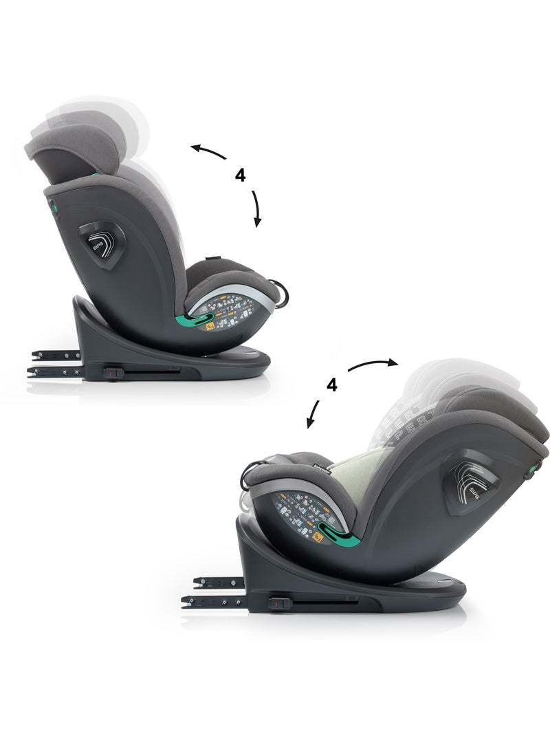 Xperta I-Size Isofix, rotatoria 360° 40 - 150 cm Babyauto - OLIVE Verde oscuro - Kiabi