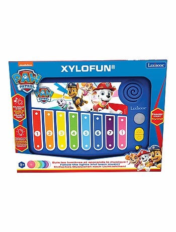 XYLOFUN Paw Patrol Xil?fono electr?nico con m?todo de aprendizaje musical con luces
