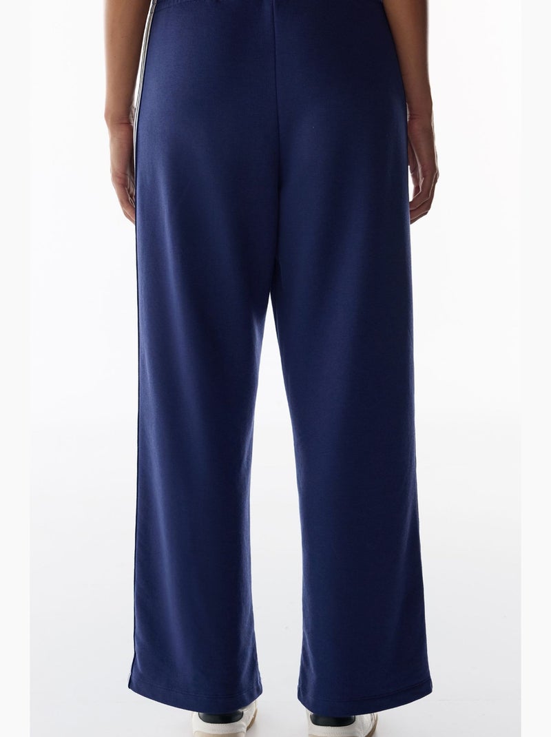Yale pantalón de chándal con detalle de raya penti Azul marino - Kiabi