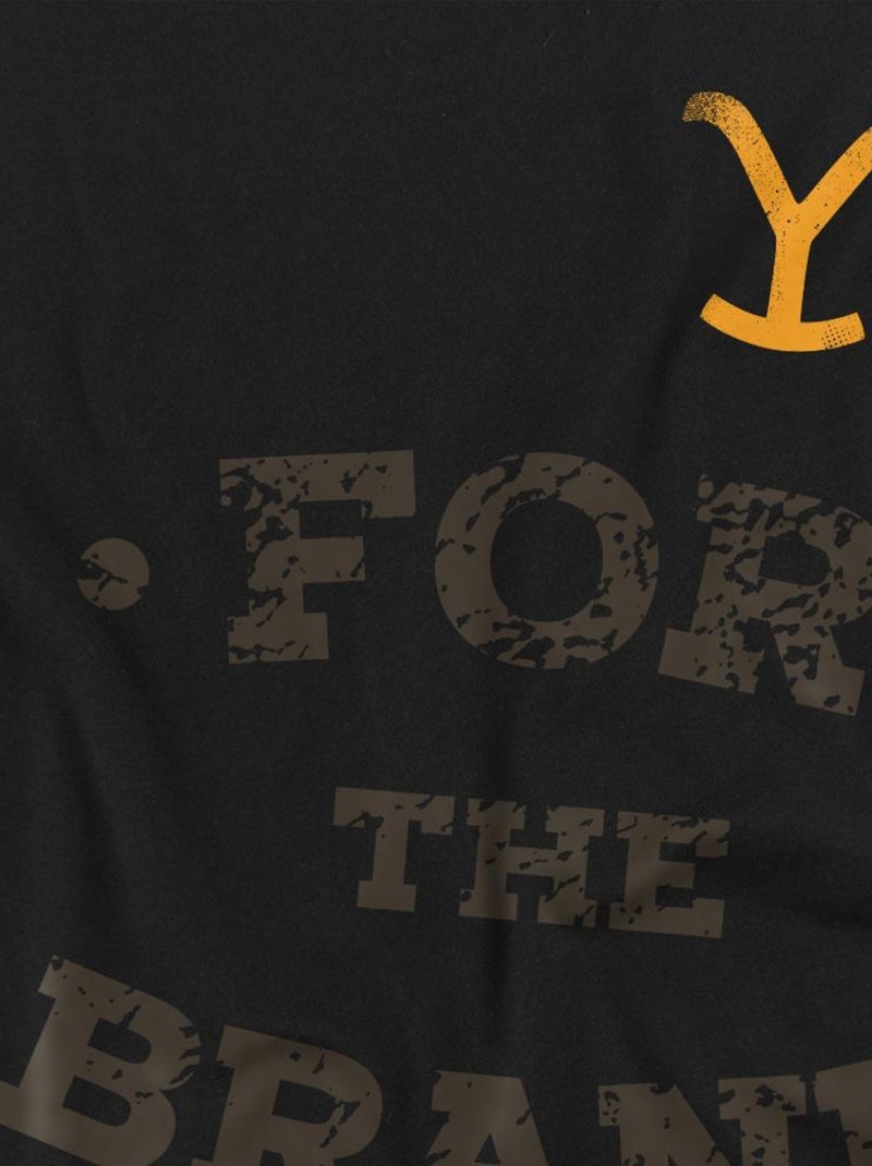 Yellowstone - Camiseta For the Brand para Hombre Negro - Kiabi