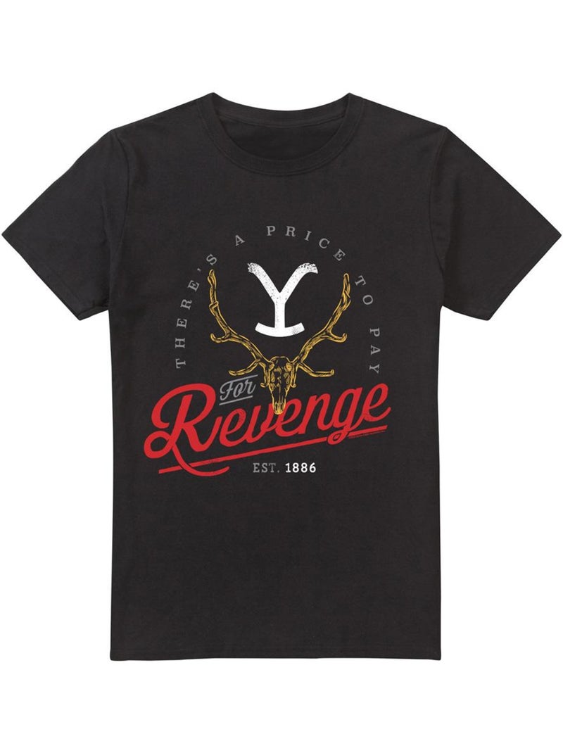 Yellowstone - Camiseta Price to Pay para Hombre Negro - Kiabi