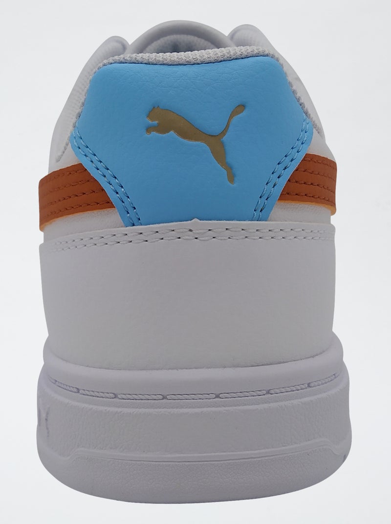 Zapatilla baja colorida clara PUMA Naranja - Kiabi