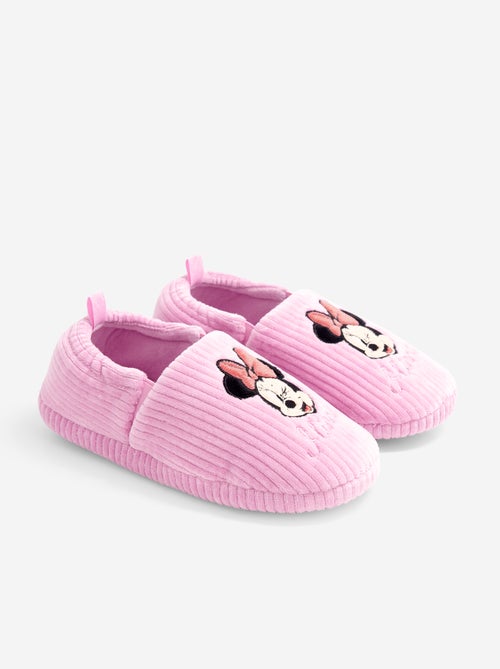 ¡Zapatilla de casa acanalada 'Minnie' Disney! - Kiabi ¡Zapatilla de casa acanalada 'Minnie' Disney! - Kiabi
