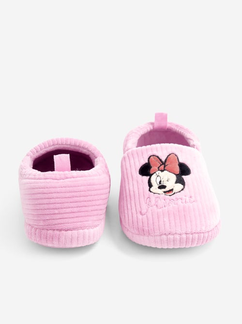 ¡Zapatilla de casa acanalada 'Minnie' Disney! - Kiabi ¡Zapatilla de casa acanalada 'Minnie' Disney! - Kiabi