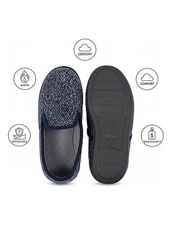 Zapatilla de casa Charentaise hombre