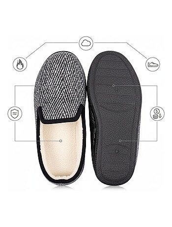 Zapatilla de casa Charentaise hombre