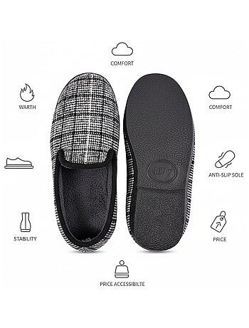 Zapatilla de casa Charentaise hombre